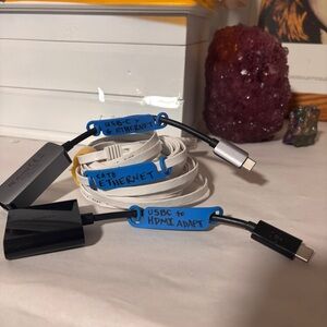 Ethernet Cable, Belkin USB-C Gigabit Ethernet Adapter to HDMI - Set of 3